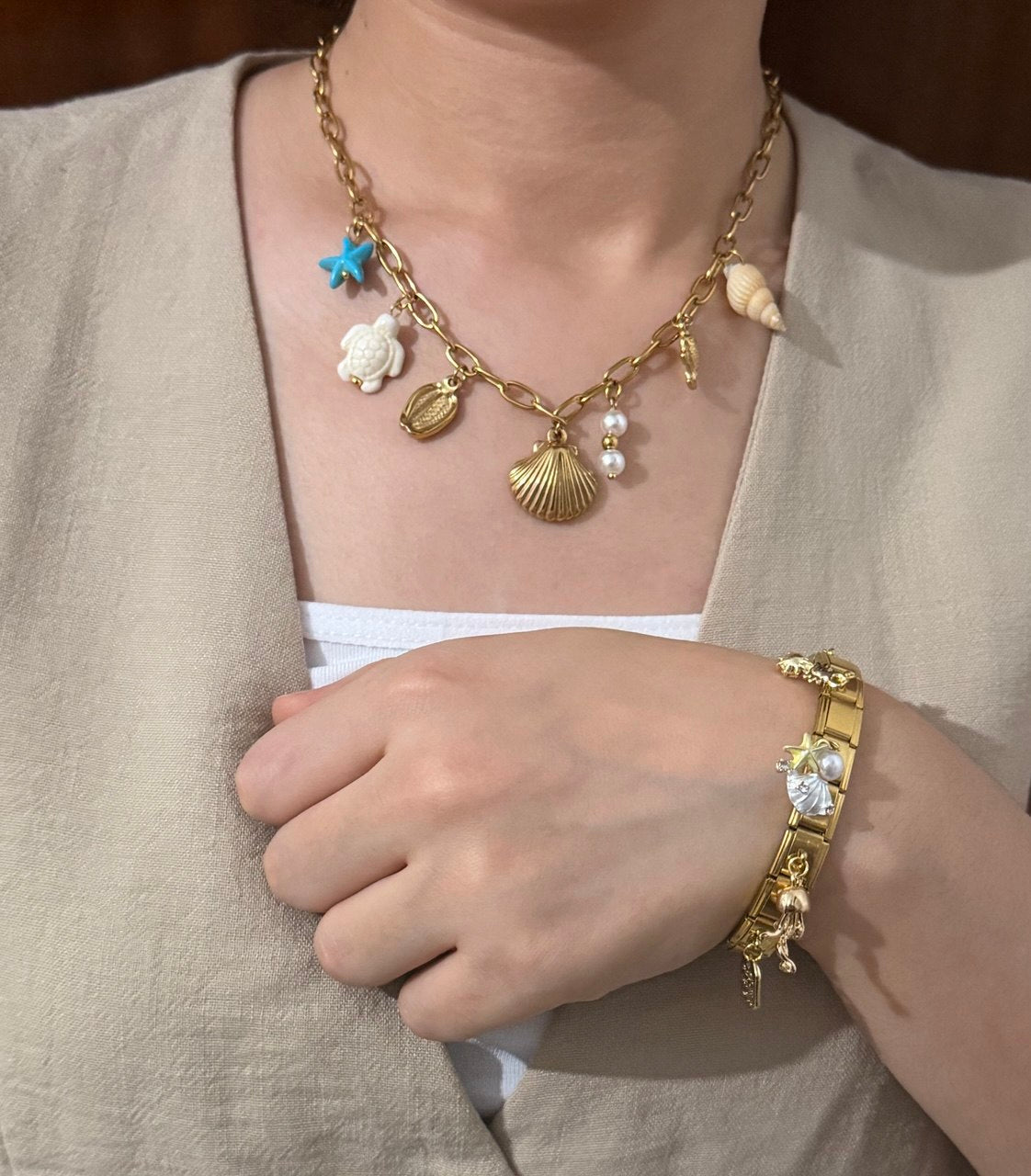 Pack Charm (bracelet+collier)