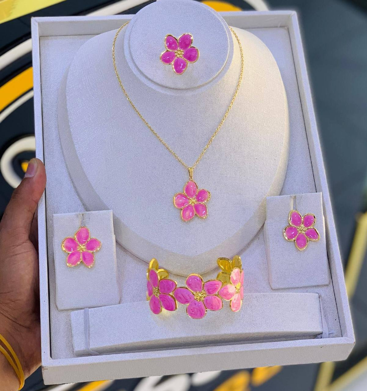 Ensemble flora 4 pièces